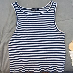 striped tank top